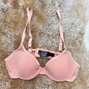 Pepper Mesh "All You' Bra in Coral Cloud